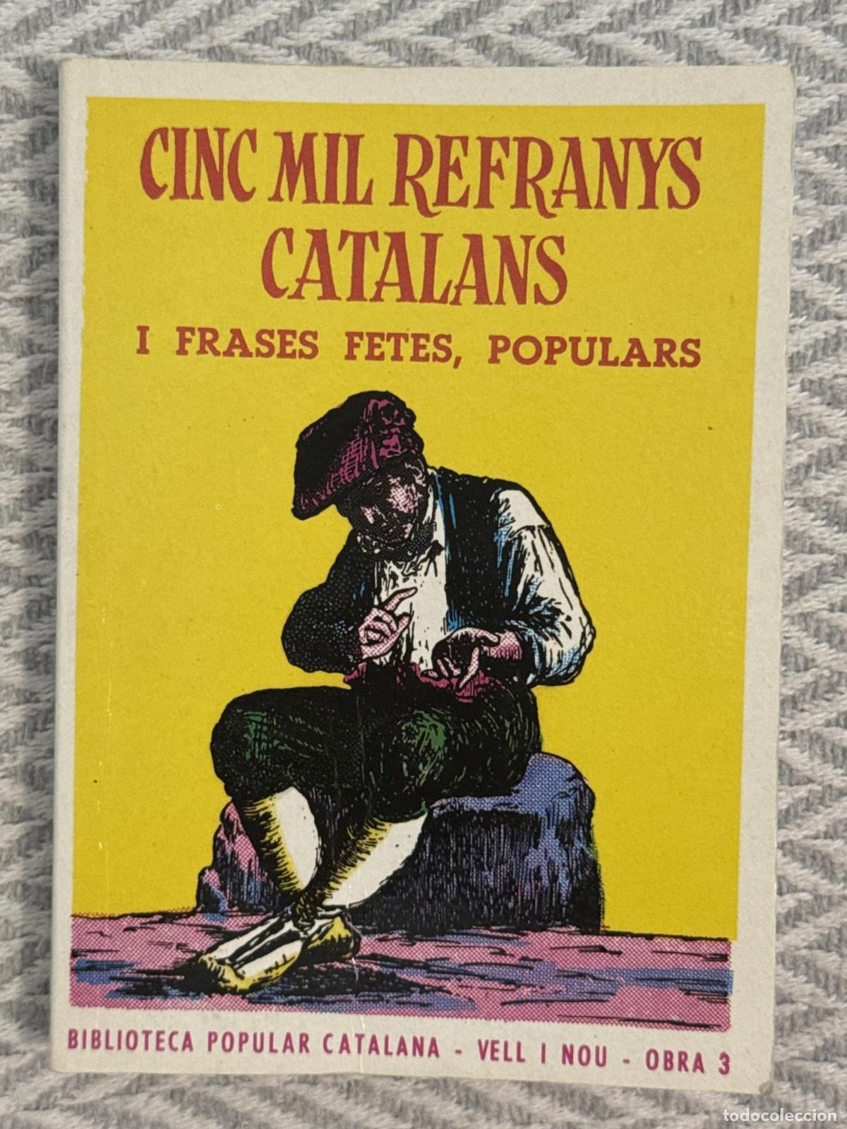 Libros: Cinc mil refranys catalans i frases fetes, populars - Varis