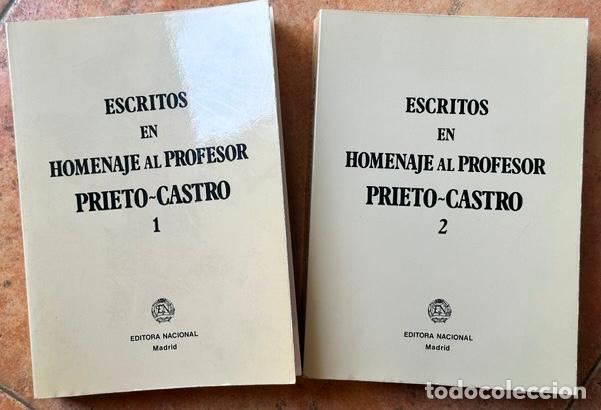 Libros: ESCRITOS EN HOMENAJE AL PROFESOR PRIETO-CASTRO