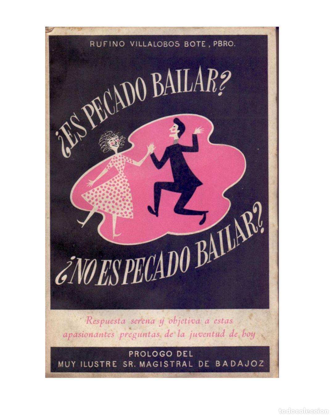Libros: &iquest;ES PECADO BAILAR? &iquest;NO ES PECADO BAILAR? - VV.AA