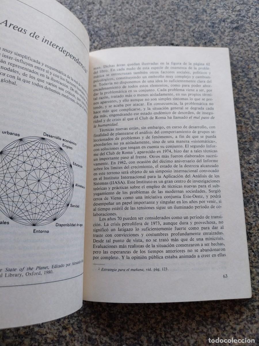 Libros: TESTIMONIO SOBRE EL FUTURO -- AURELIO PECCEI -- - Foto 2
