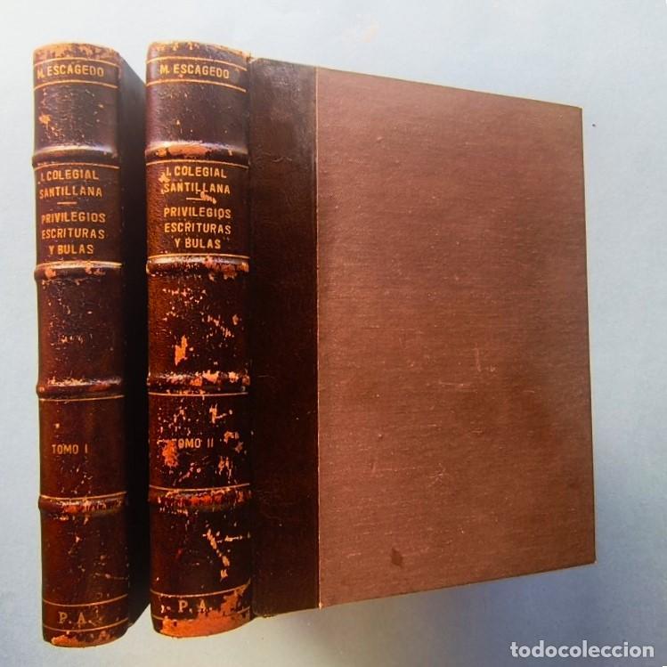 Libros: Documentos en Pergamino que Hubo en la Real Ex-Colegiata de Santillana. Privilegios - Escrituras y B
