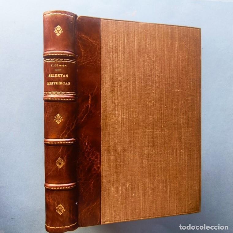 Libros: Siluetas Hist&oacute;ricas. Viajes y Descripciones. Con prefacio del Dr. C. Coll y Toste. - Mier, Elpidio d