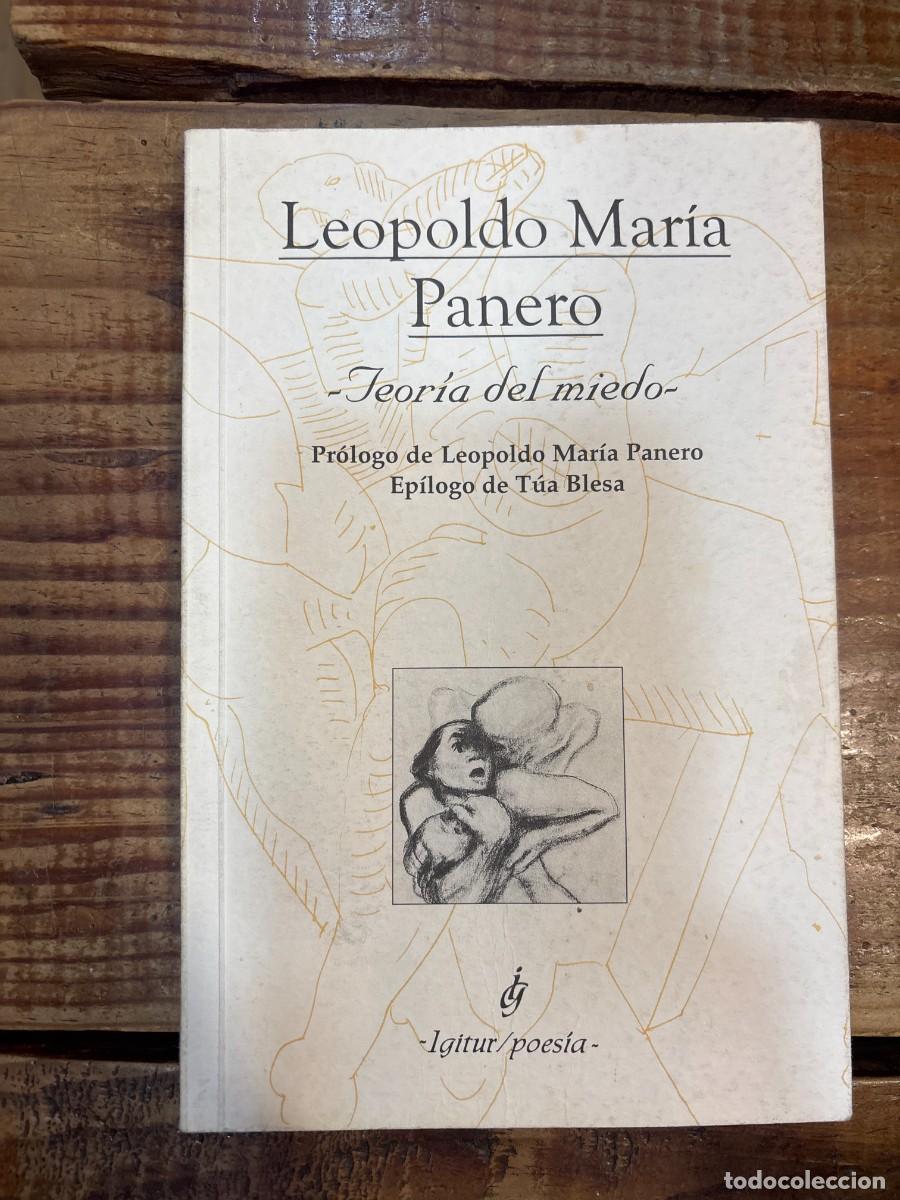 Libros: Teor&iacute;a del miedo Panero, Leopoldo Mar&iacute;a