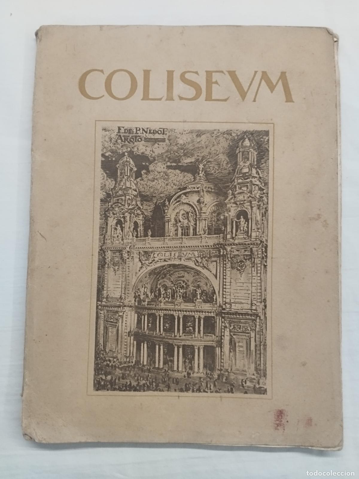 Livres: INAUGURACI&Oacute;N DEL CINE COLISEUM DE BARCELONA , LIBRO DE ORO DE LA CINEMATOGRAF&Iacute;A -FRANCISCO NEBOT