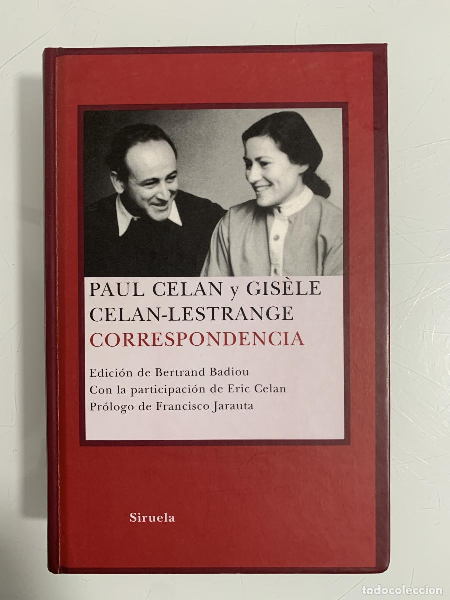Libros: CORRESPONDENCIA (1951-1970) - Paul Celan y Gis&egrave;le Celan-Lestrange