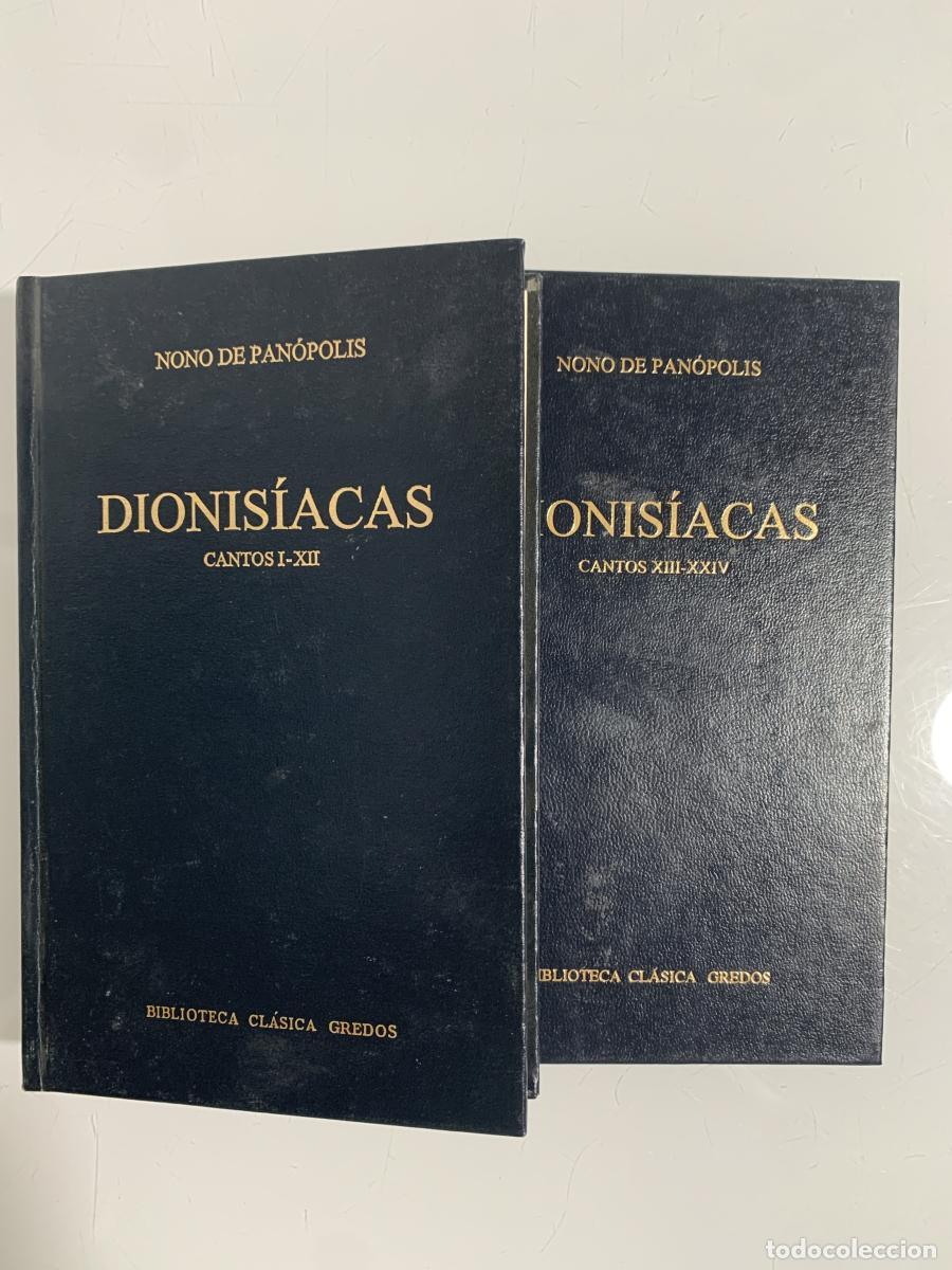 Libros: DIONIS&Iacute;ACAS (2 tomos: Cantos I-XII y Cantos XIII-XXIV) - Nono de Pan&oacute;polis