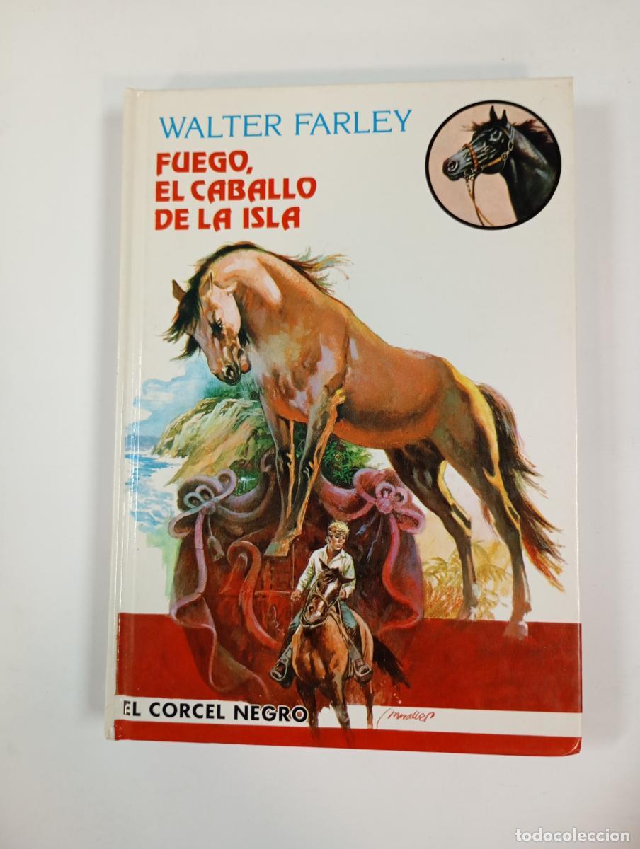 Libros: Fuego, el caballo de la isla. El corcel negro 4. - Walter Farley. TDK384 - Foto 1
