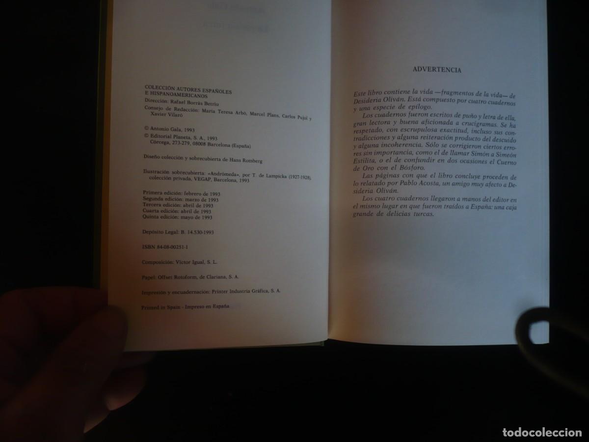 Libros: la pasion turca antonio gala - Foto 3