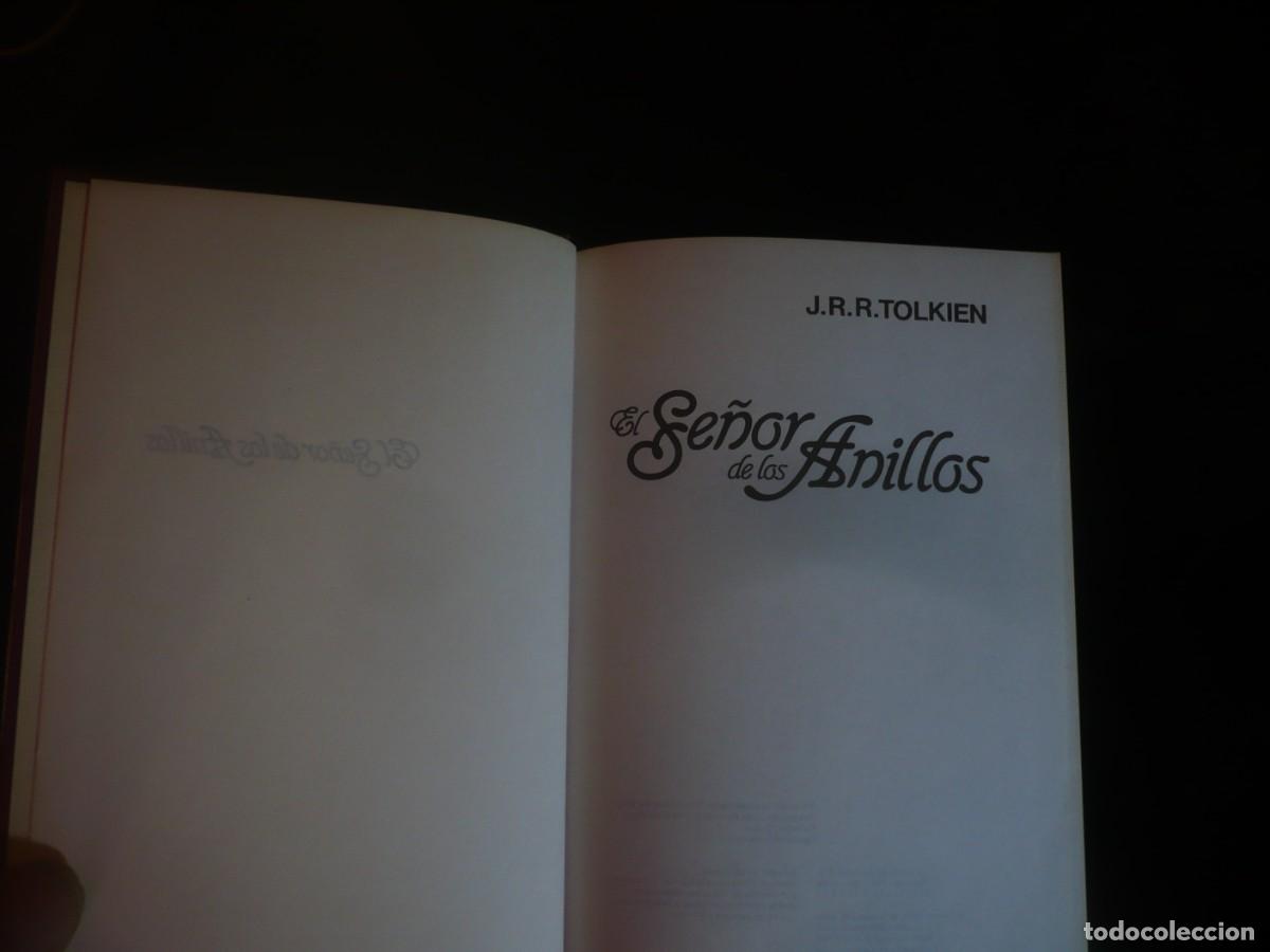 Libros: el se&ntilde;or de los anillos - j.r.r. tolkien - Foto 4