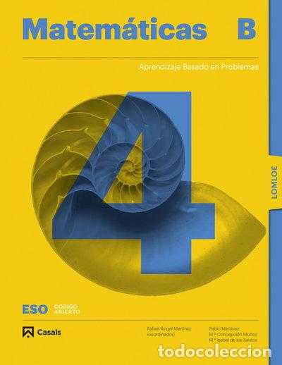 Libros: Matem&aacute;ticas 4 B ESO LOMLOE- 9788421875940