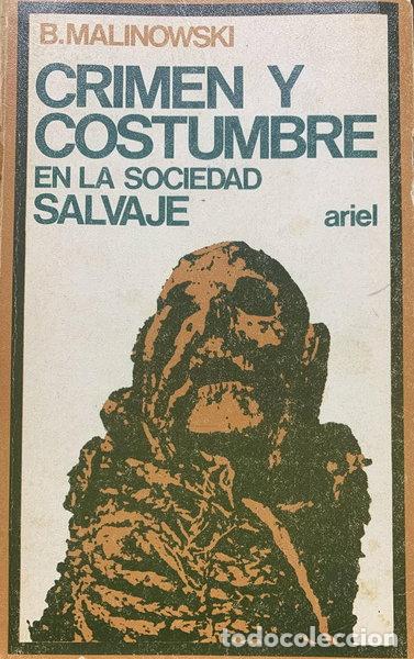Livres: Crimen y costumbre en la sociedad salvaje- 9788434406650