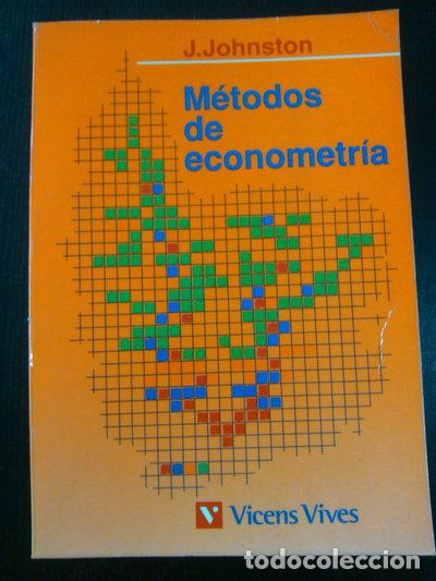 books: M&eacute;todos de econometr&iacute;a- 9788431625207