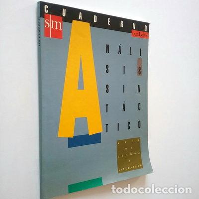 Libros: Cuaderno de an&aacute;lisis sint&aacute;ctico- 9788434833357 - Foto 1