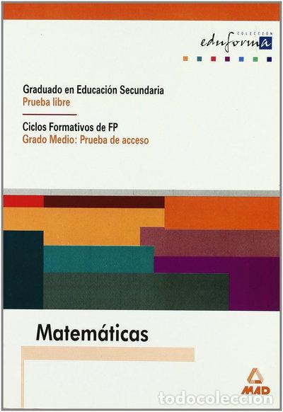 Livres: Matem&aacute;ticas. Graduado en educaci&oacute;n secundaria- 9788483113967