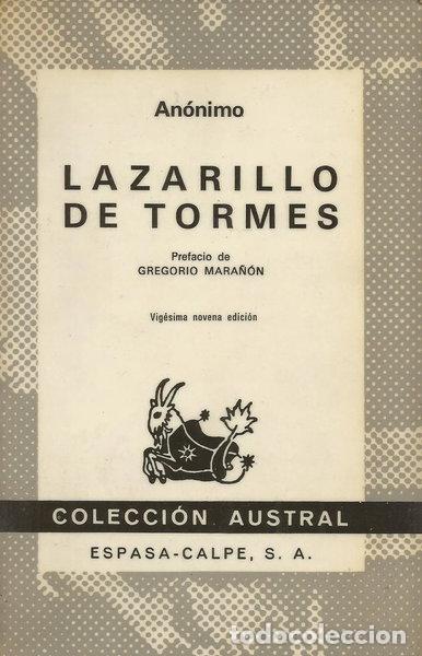 Libros: Lazarillo de Tormes- 9788423901562