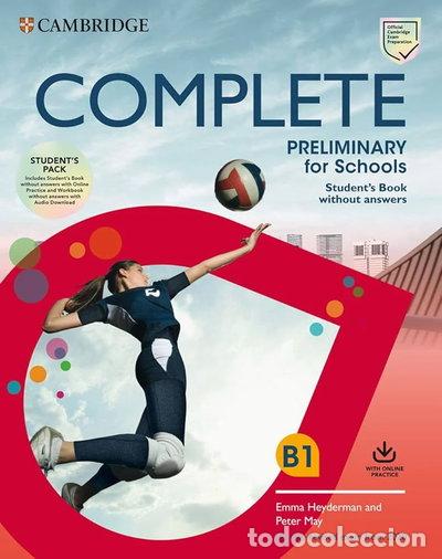 Livres: Complete Preliminary for Schools English for Spanish Speakers. Student's Book...- 9788490365618