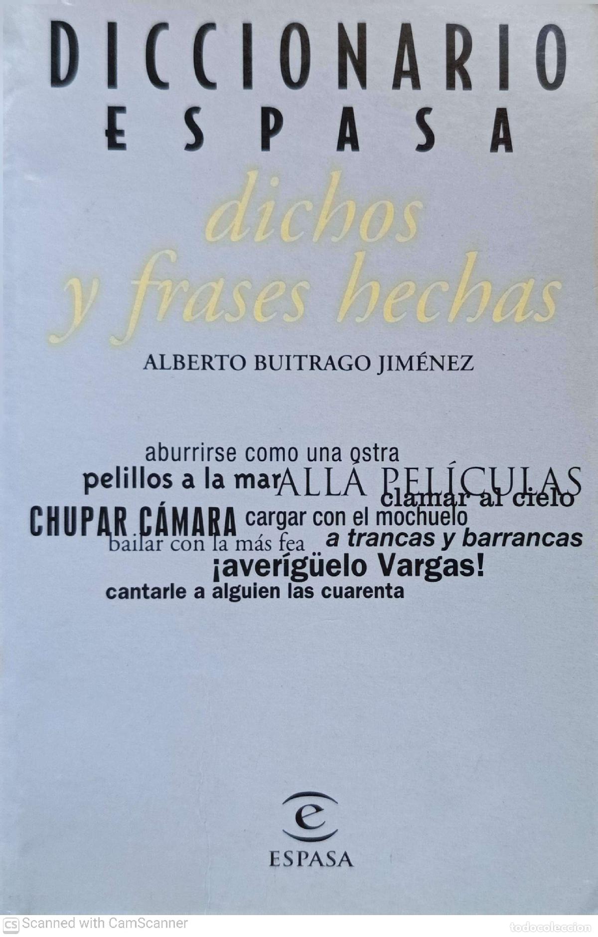 Libros: Dichos y frases hechas - Alberto Buitrago