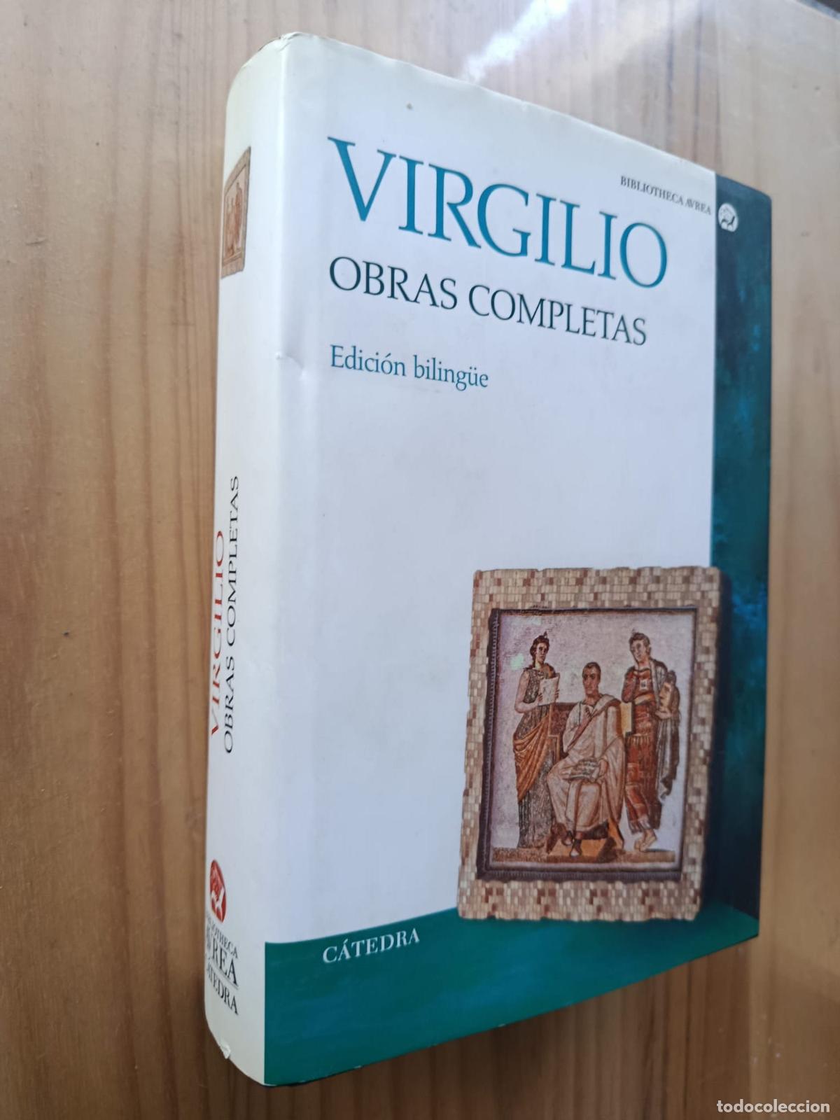 Libros: OBRAS COMPLETAS (C&Aacute;TEDRA, ED. BILING&Uuml;E) - Virgilio - Foto 1