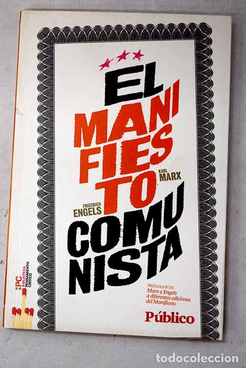Libros: El manifiesto comunista.- Marx, Karl