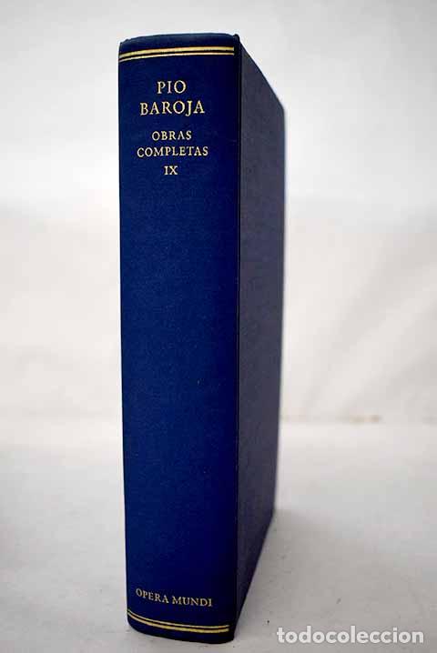 Libros: El mar ; Agon&iacute;as de nuestro tiempo.- Baroja, P&iacute;o