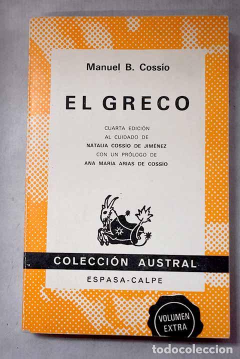 B&uuml;cher: El Greco: Cossio, Manuel.- Cossio, Manuel