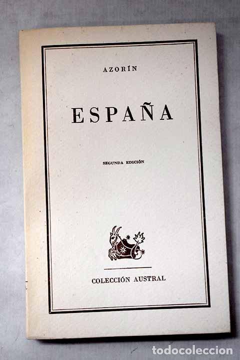 Libri di seconda mano: Espa&ntilde;a: Martinez Ruiz, Jos&eacute; (Azor&iacute;n).- Martinez Ruiz, Jos&eacute; (Azor&iacute;n)