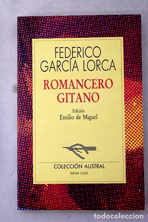 Libros: Romancero gitano: Garc&iacute;a Lorca, Federico.- Garc&iacute;a Lorca, Federico