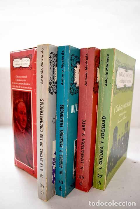Libros: Antolog&iacute;a de su prosa.- Machado, Antonio