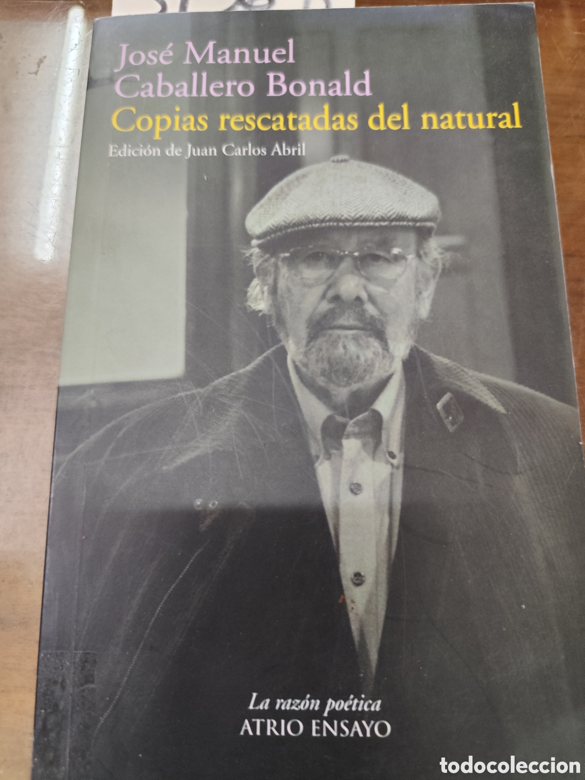 books: COPIAS RESCATADAS DEL NATURAL. A&ntilde;os 50-60. Edici&oacute;n Juan Carlos Abril. La raz&oacute;n po&eacute;tica. Atrio Ensa