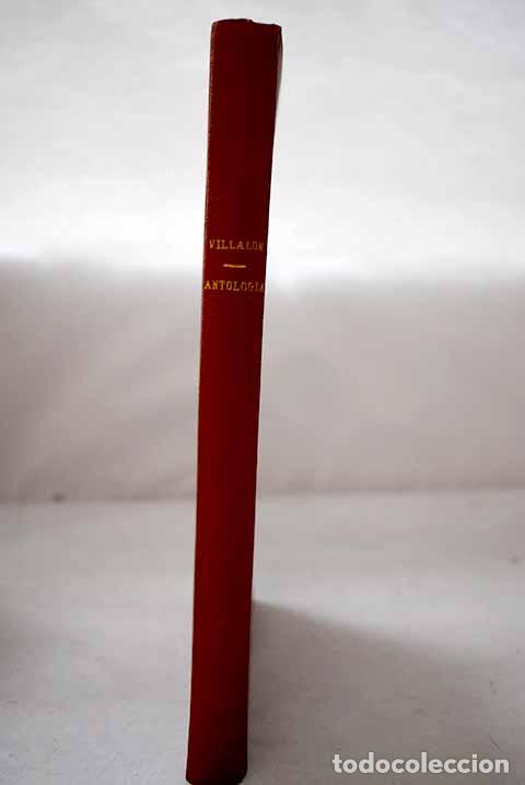 Libros: Poes&iacute;as: Villal&oacute;n, Fernando.- Villal&oacute;n, Fernando