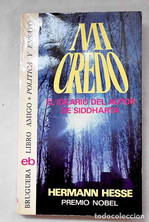 books: Mi credo: Hesse, Hermann.- Hesse, Hermann