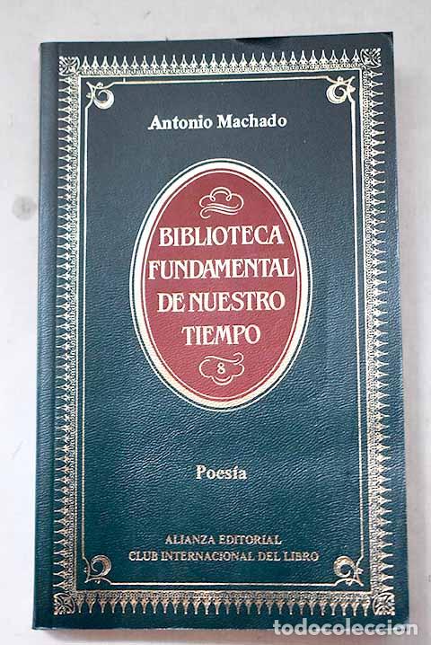 books: Poes&iacute;a: Machado, Antonio.- Machado, Antonio