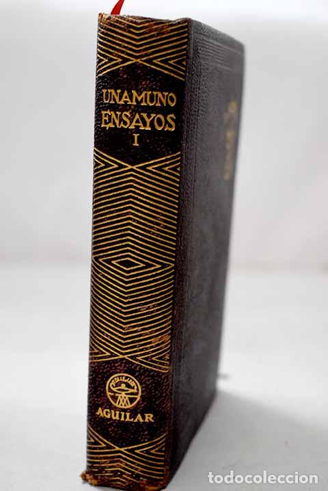 Libros: Ensayos, Tomo I: Unamuno, Miguel de.- Unamuno, Miguel de