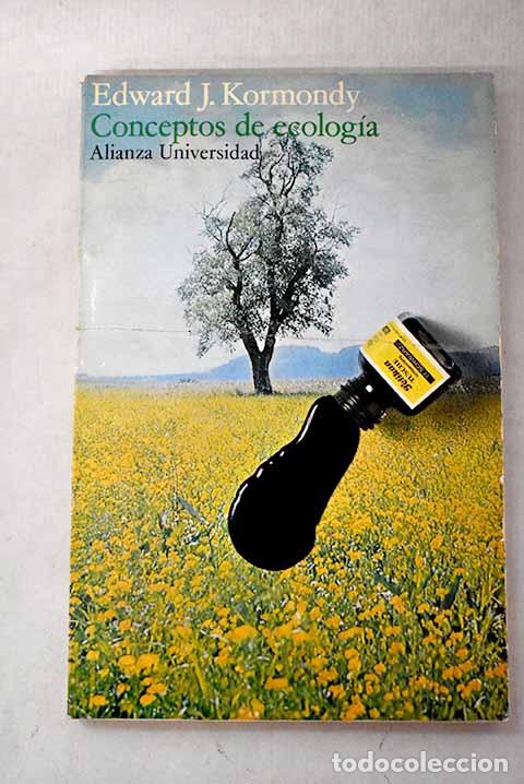Libros: Conceptos de ecolog&iacute;a.- Kormondy, Edward J.