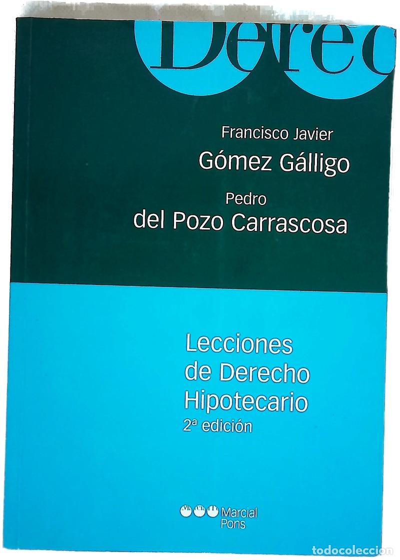 Livros em segunda m&atilde;o: Lecciones de derecho hipotecario