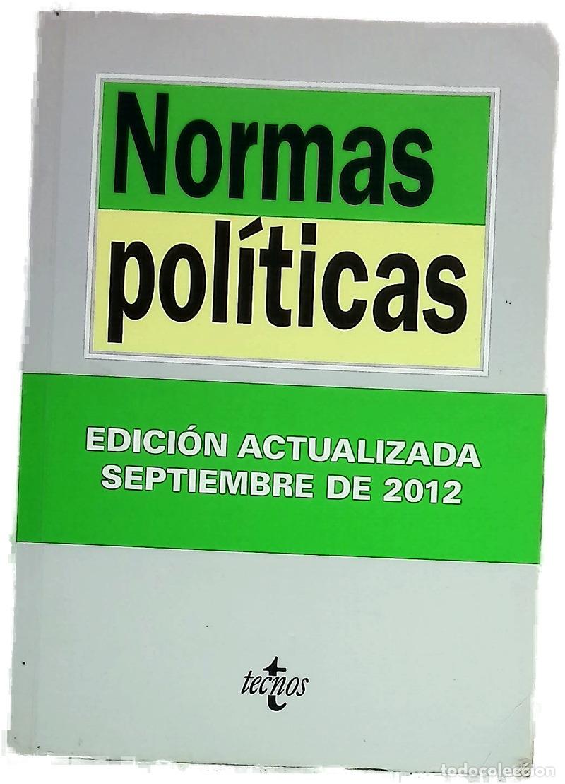 Libri di seconda mano: Normas pol&iacute;ticas - Espa&ntilde;a; Aguiar de Luque, Luis; P&eacute;rez Tremps, Pablo