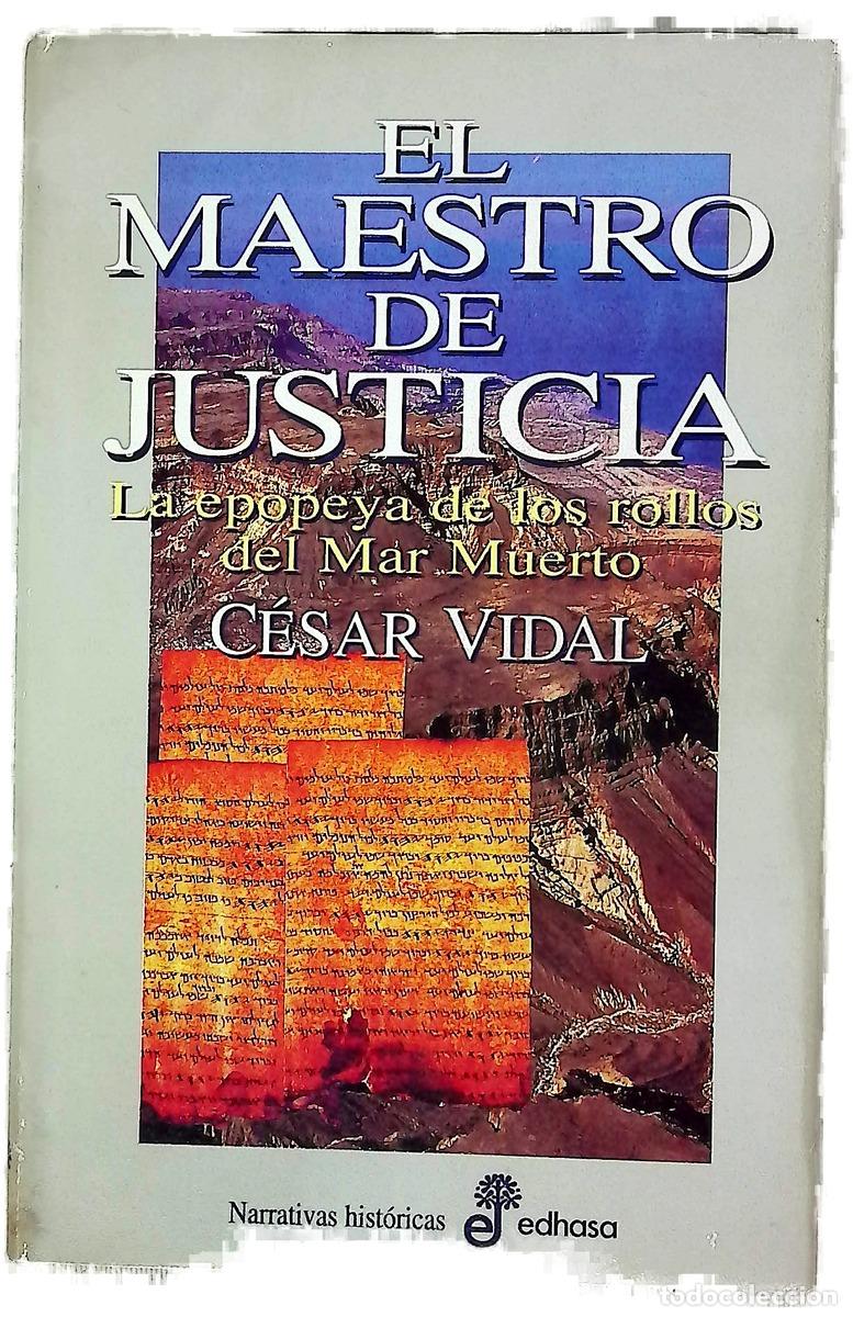 Libros: El Maestro de Justicia - C&eacute;sar Vidal - Foto 1