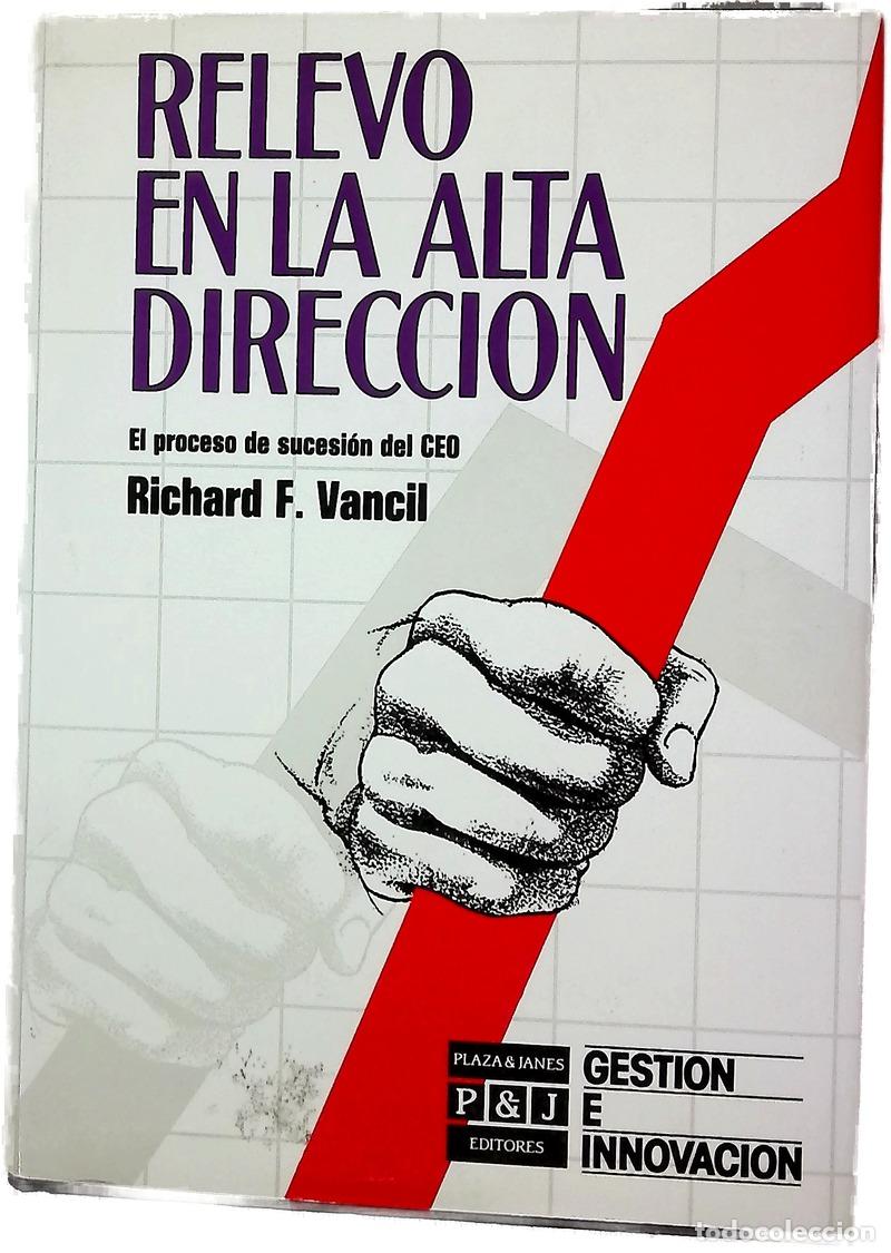 Libros: Relevo en la alta direcci&oacute;n el proceso de sucesi&oacute;n del CEO