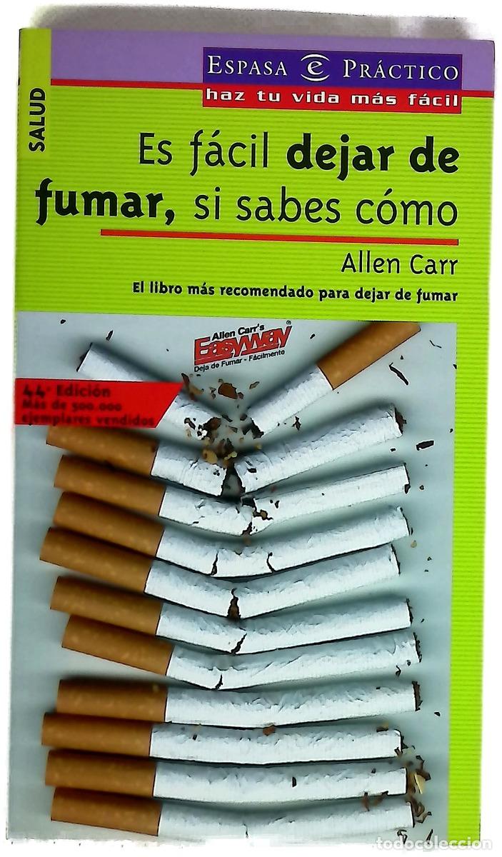 books: Es f&aacute;cil dejar de fumar, si sabes c&oacute;mo