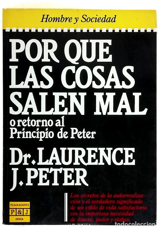 Livros em segunda m&atilde;o: Por qu&eacute; las cosas salen mal o Retorno al principio de Peter