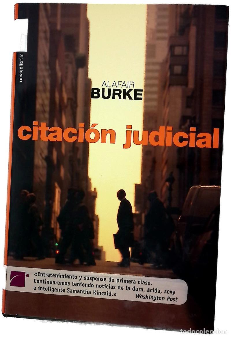 Libros: Citaci&oacute;n judicial - Burke, Alafair
