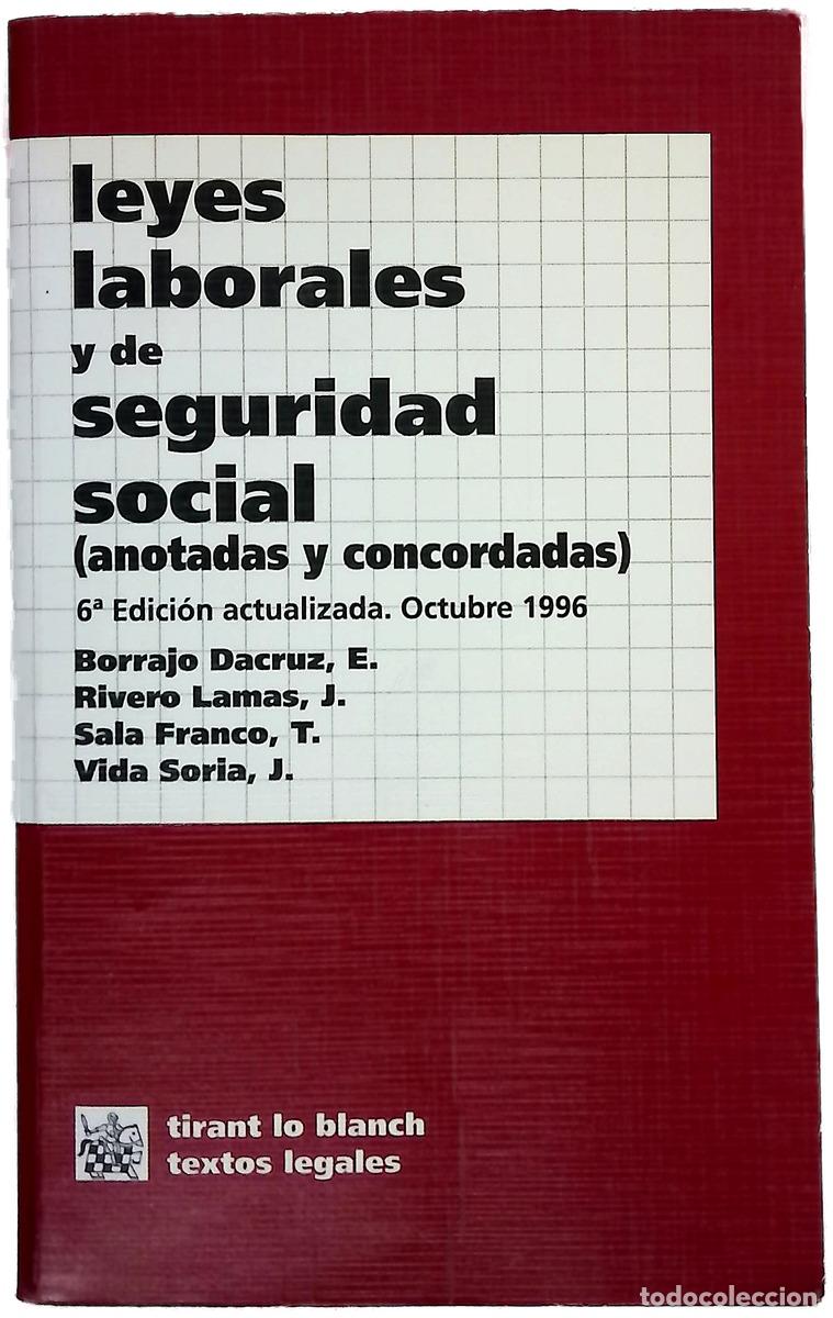 Livres: Leyes laborales y de seguridad social (anotadas y concordadas)