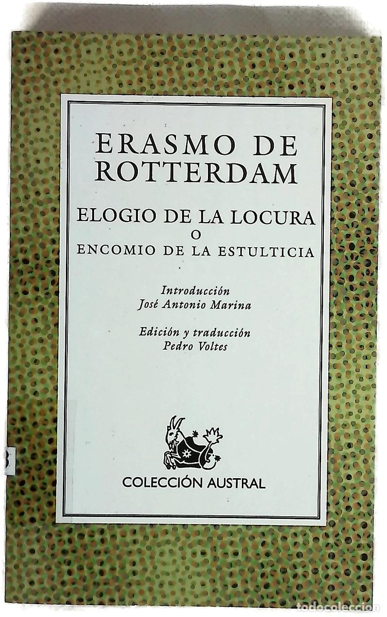Livres: Elogio de la locura o Encomio de la estulticia
