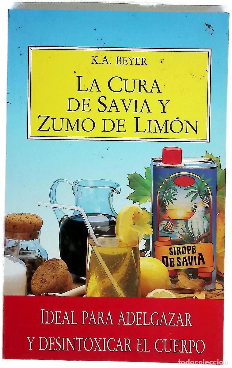 books: La cura de savia y zumo de lim&oacute;n