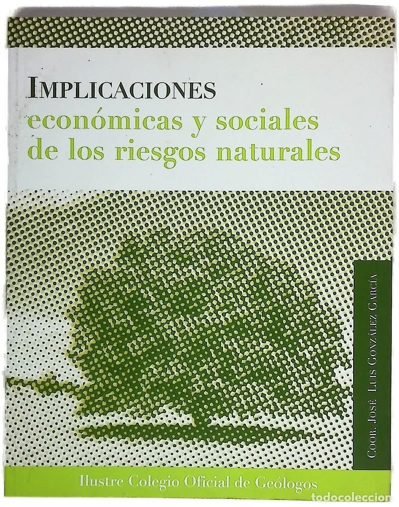 books: Implicaciones econ&oacute;micas y sociales de los riesgos naturales
