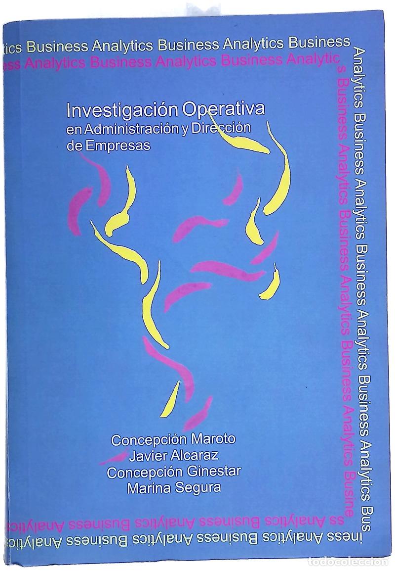 books: Introducci&oacute;n a la investigaci&oacute;n operativa en administraci&oacute;n y direcci&oacute;n de empresas