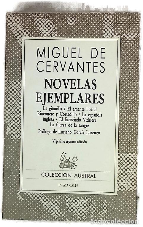 books: Novelas ejemplares - Cervantes Saavedra, Miguel de; Garc&iacute;a Lorenzo, Luciano; Men&eacute;ndez Onrubia, Ca...
