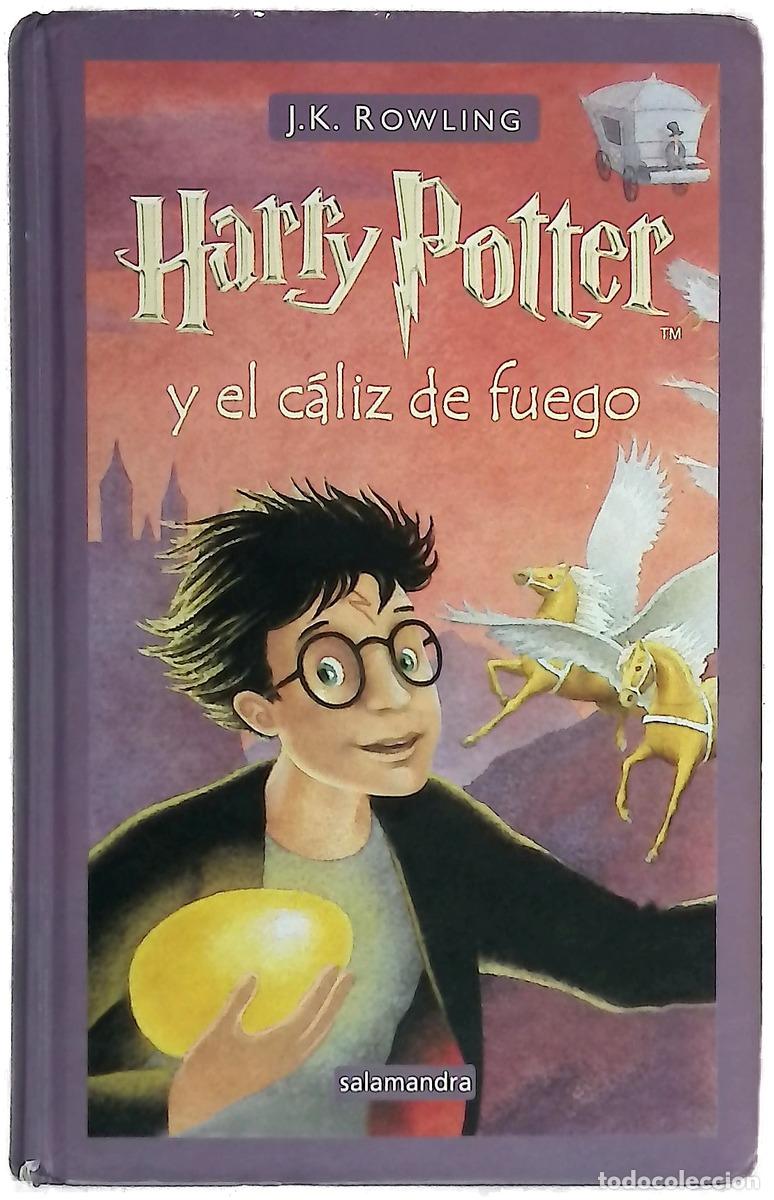 books: Harry Potter y el c&aacute;liz de fuego