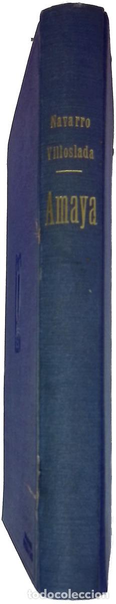 Libros: Amaya o Los vascos en el siglo VIII