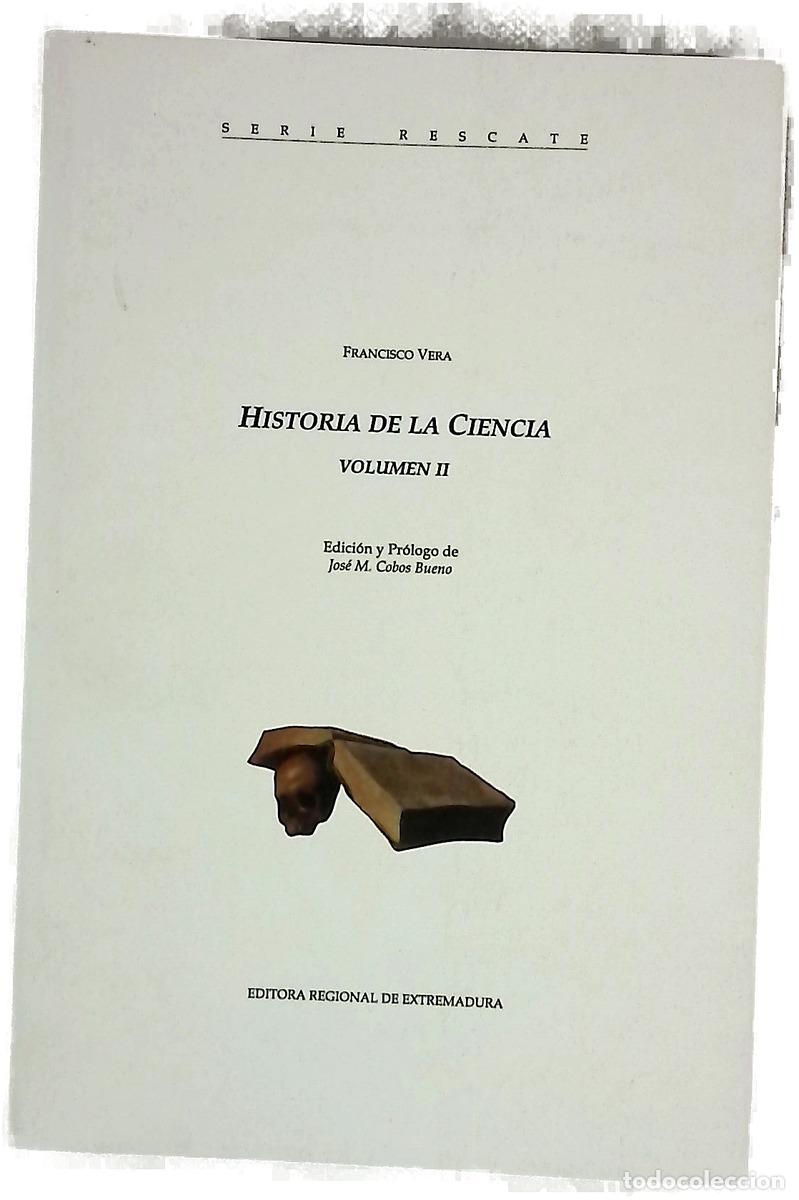 B&uuml;cher: Historia de la ciencia - Vera, Francisco; Cobos Bueno, Jos&eacute; M